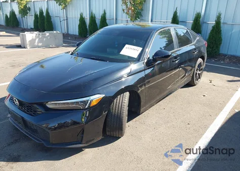 2025 Honda Civic Sport из США, поврежденный, VIN 2HGFE2F51SH578232